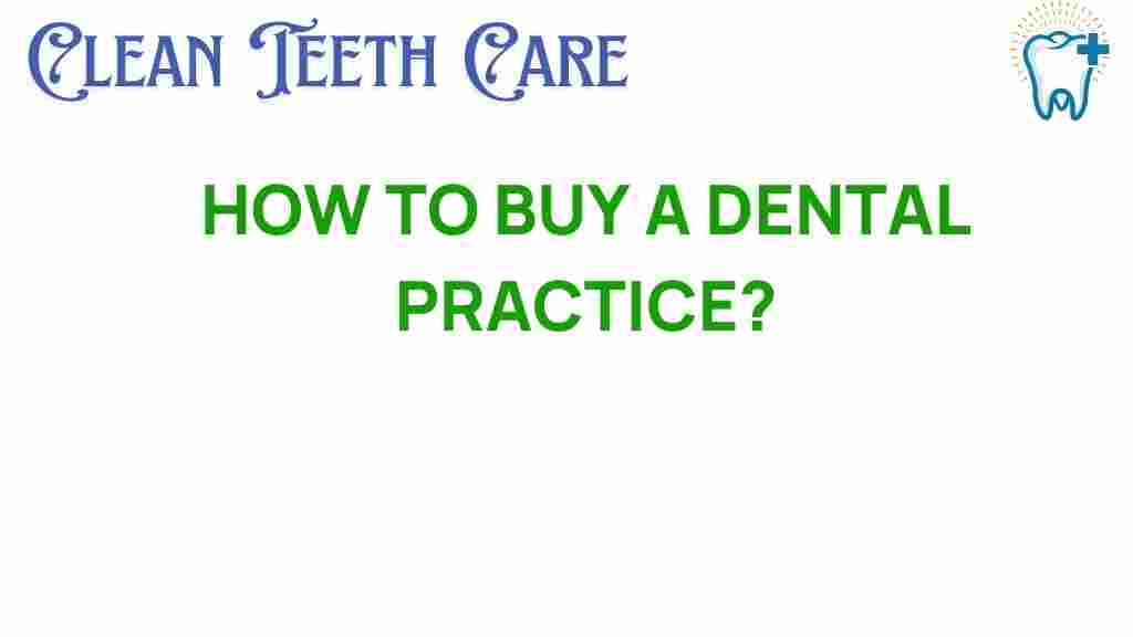 how-to-buy-a-dental-practice