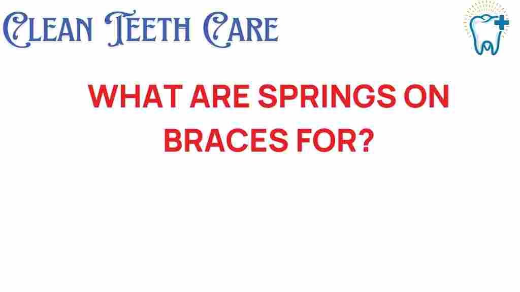 what-are-springs-on-braces
